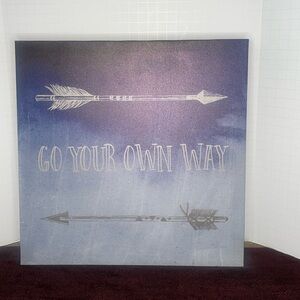 GO YOUR OWN WAY CANVAS PORTRAIT